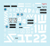 Star Decals 35-884 Israeli AFVs 3 M1 Sherman + AMX 13/75 1/35